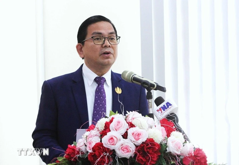 Dr. Kin Phea, Director of the International Relations Institute under the Royal Academy of Cambodia (RAC). (Photo: VNA)
