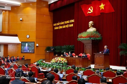 Second meeting of 14th Party Central Committee opens in Hanoi