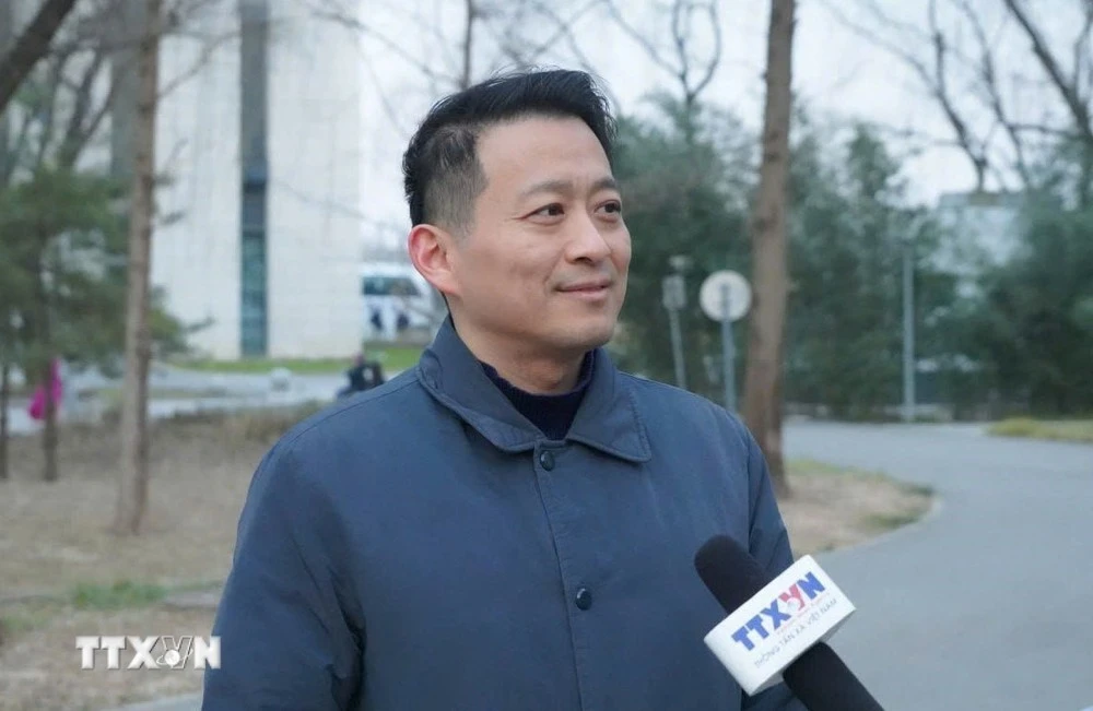Professor Qu Qiang of Minzu University of China (Photo: VNA)