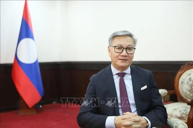 Lao Minister of Foreign Affairs Thongsavanh Phomvihane (Photo: VNA)