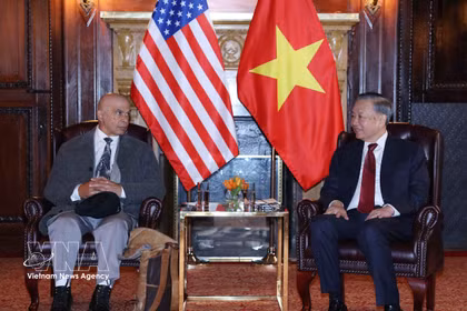 Top Vietnamese leader meets with Communist Party USA leaders in New York