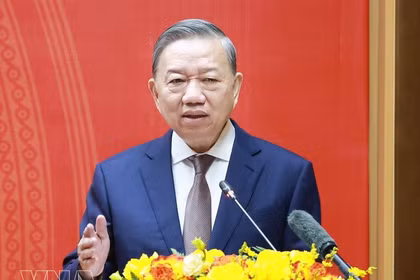 General Secretary of the Central Committee of the Communist Party of Vietnam To Lam (Photo: VNA) 