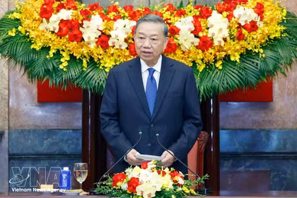 Top Vietnamese leader’s remarks at reception for participants in ASEAN Future Forum 2026