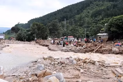 Floods, landslides wreak havoc on northern mountainous region