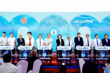 5trillion VND clean water plant opened in Phu Tho