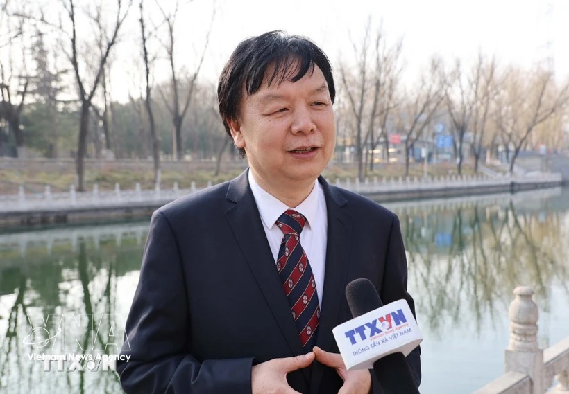 Professor Mi Liang, Director of the Centre for Southeast Asian Studies at Beijing Foreign Studies University of China. (Photo: VNA)