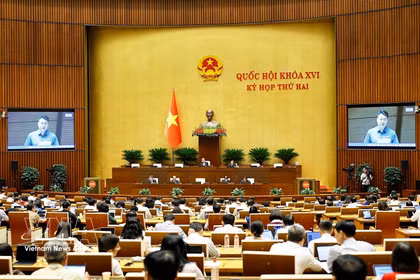 A plenary sitting of the 16th NA's second session (Photo: VNA)