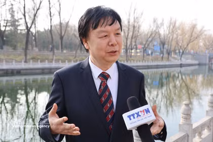 Professor Mi Liang, Director of the Centre for Southeast Asian Studies at Beijing Foreign Studies University of China. (Photo: VNA)