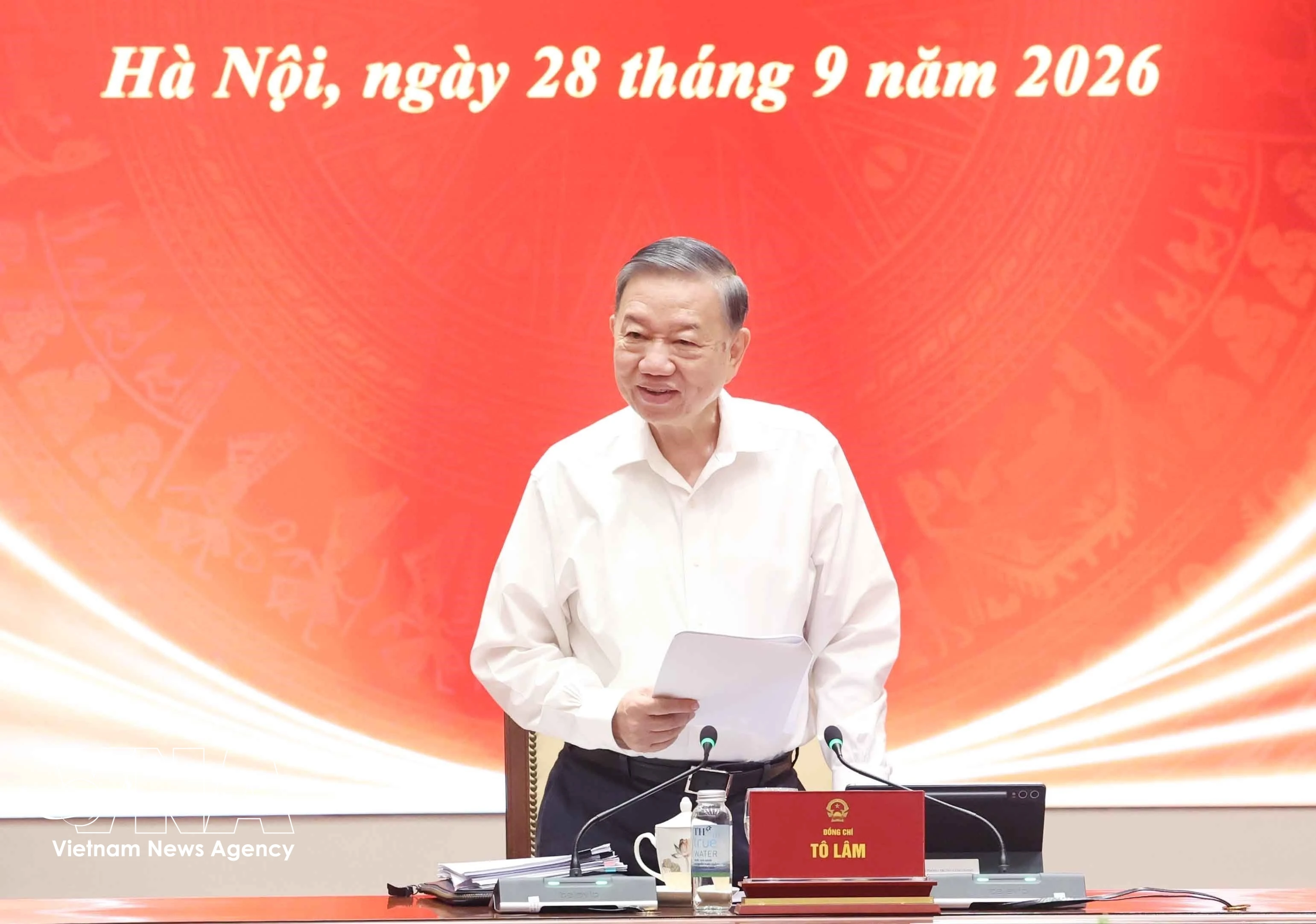 General Secretary of the CPV Central Committee and President To Lam (Photo: VNA) 