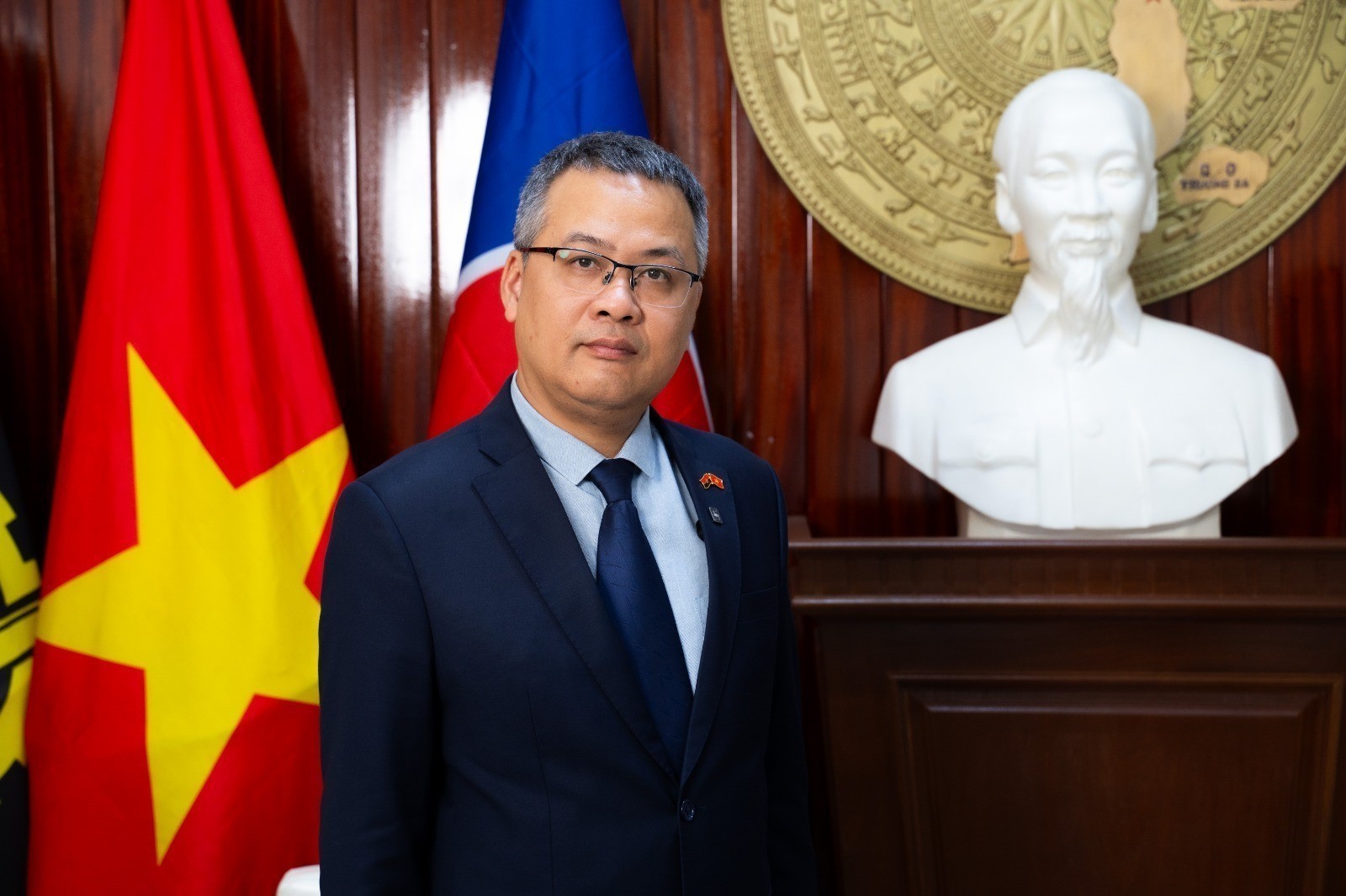 Vietnamese Ambassador in Angola Duong Chinh Chuc (Photo: The Courtesy of the Vietnamese Embassy in Angola)