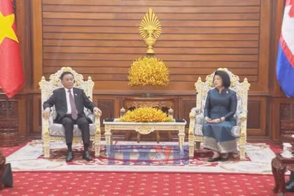 Vietnam, Cambodia step up parliamentary ties, reaffirm enduring solidarity