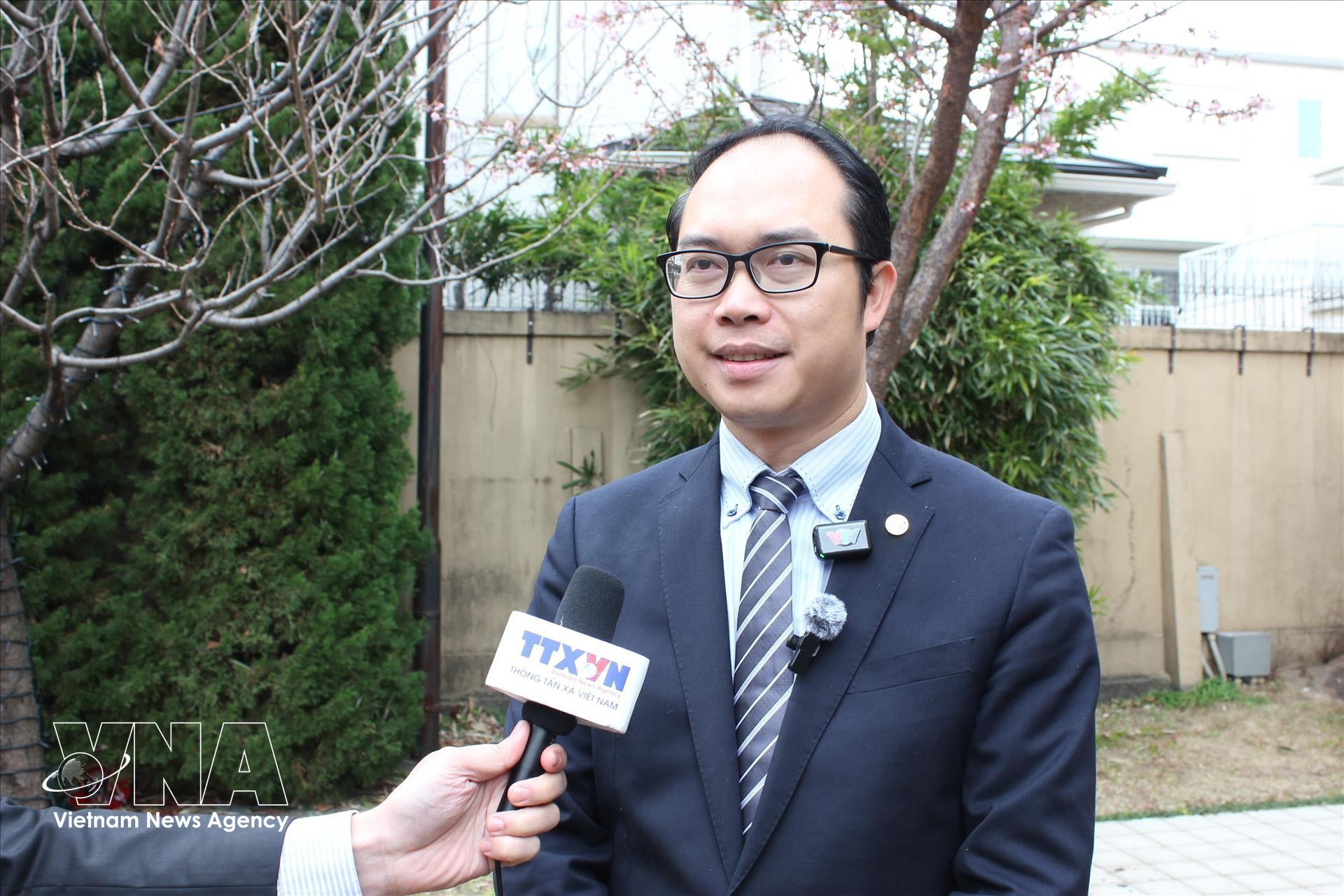 Dr. Nguyen Hong Son, Chairman of the Union of Vietnamese Associations in Japan (Photo: VNA)