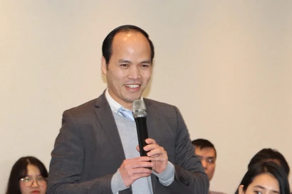 Dr Phung Quoc Tri, President of the Association of Vietnamese Intellectuals in Belgium and Luxembourg (ViLaB). (Photo: VNA)