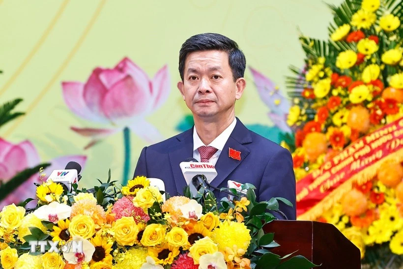 Le Quang Tung, Secretary of the Party Committee of Can Tho city. (Photo: VNA)
