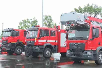 Public Security Forces showcase modern equipment at exhibition