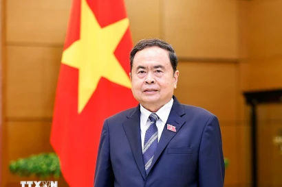 Chairman of the Vietnamese National Assembly Tran Thanh Man (Photo: VNA)