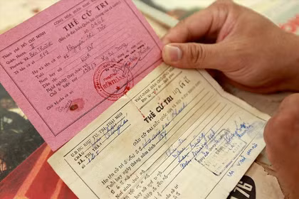 Collecting voter cards preserves historical memory