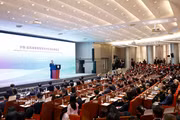 Party General Secretary and State President To Lam delivers a policy speech at Tsinghua University in Beijing on April 14. (Photo: VNA)