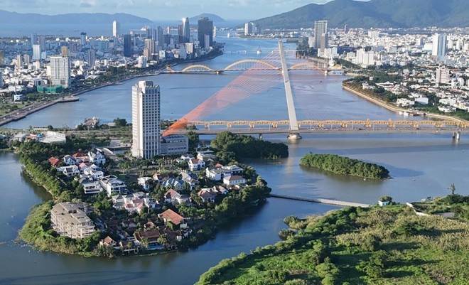 Part of Da Nang city. (Photo: VNA)