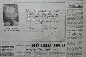 Manuscript of President Ho Chi Minh recalls first general election 80 years ago