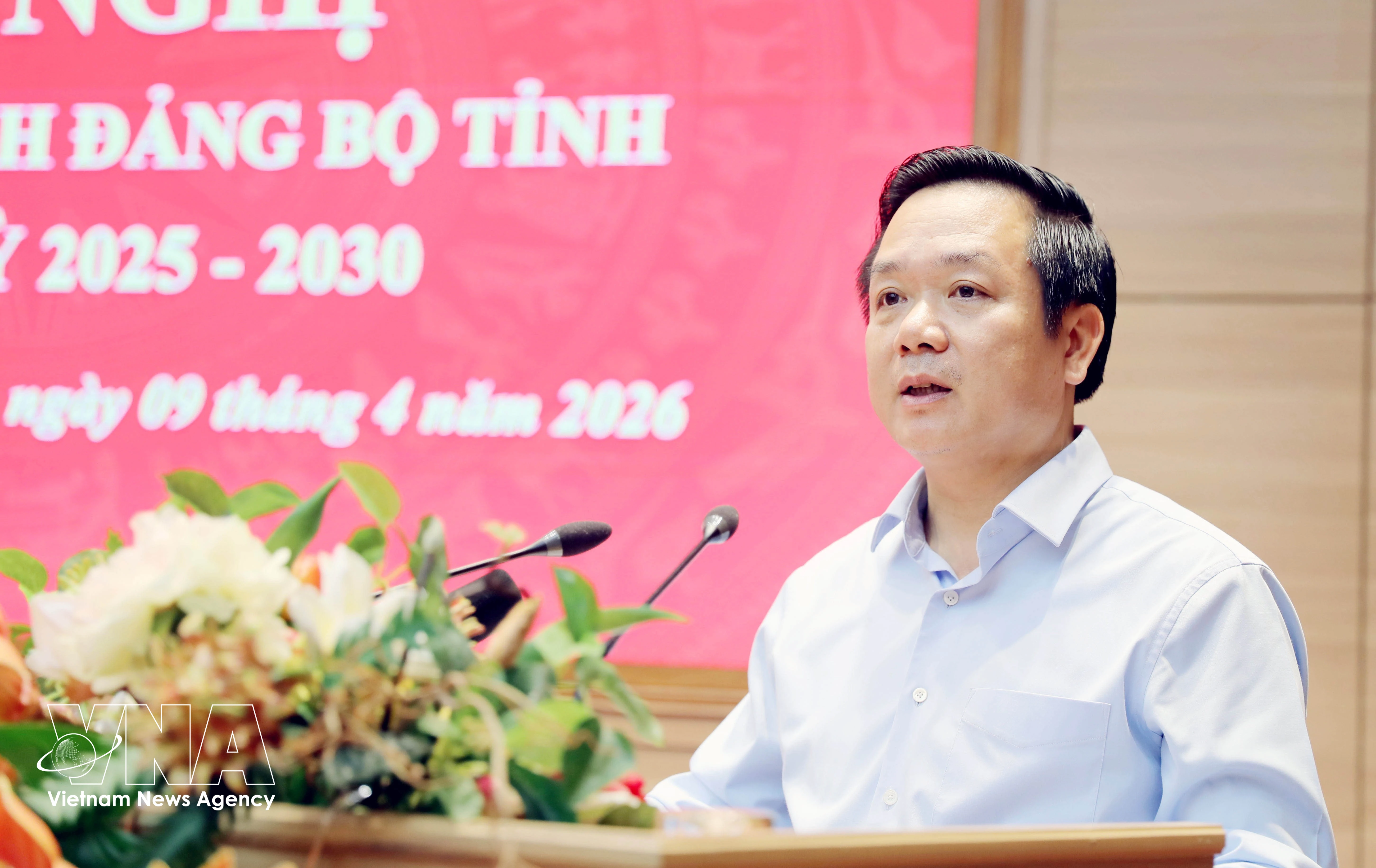 Secretary of the Hung Yen provincial Party Committee for the 2025–2030 term Pham Quang Ngoc. (Photo: VNA)