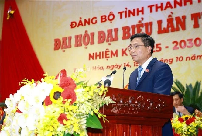 Secretary of the provincial Party Committee Nguyen Doan Anh (Photo: VNA)