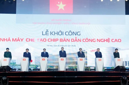Work begins on Vietnam's first semiconductor chip plant