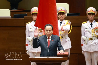 Tran Thanh Man re-elected as Chairman of National Assembly