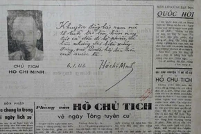 Manuscript of President Ho Chi Minh recalls first general election 80 years ago
