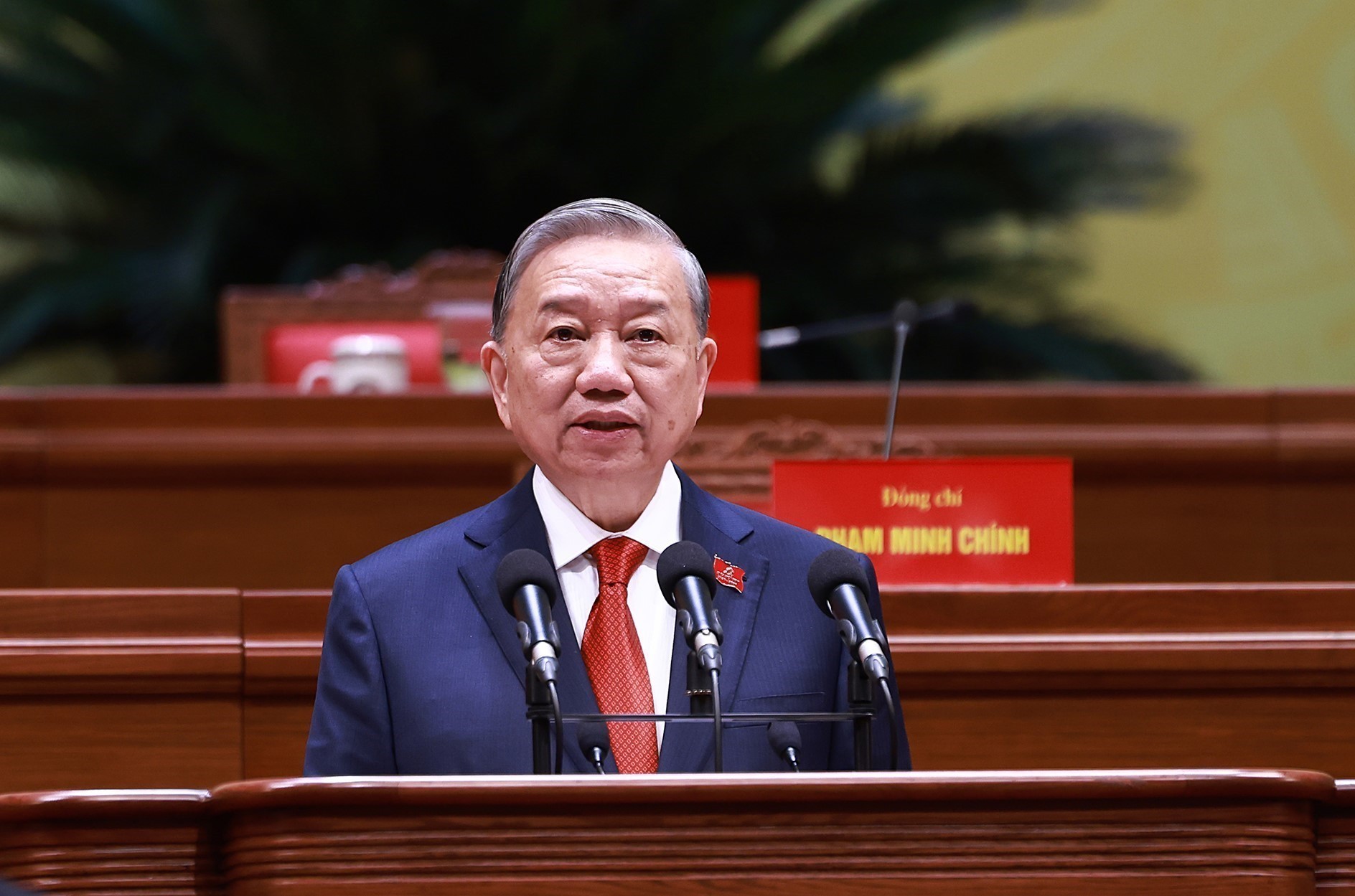 General Secretary of the 14th Central Committee of the Communist Party of Vietnam To Lam (Photo: VNA)