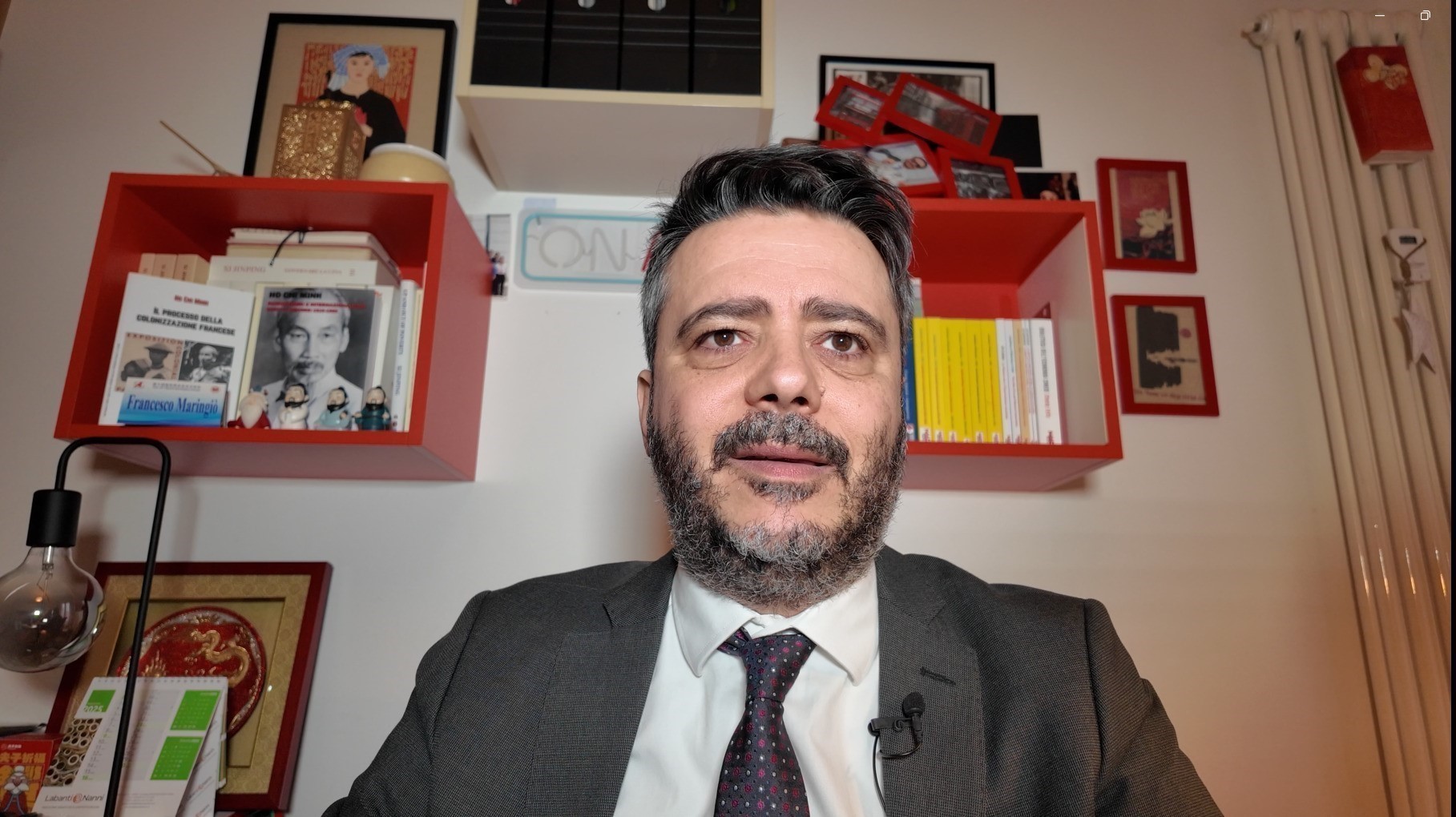 Francesco Maringio, head of the external relations department of the Italian Communist Party, Vice President of the Italy – Vietnam Foundation (Photo: VNA)