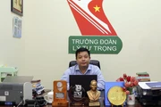 Duong Trong Phuc, deputy rector of Ly Tu Trong communist youth union school. (Photo: VNA