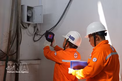 Ho Chi Minh City ensures electricity supply for more than 5,000 election sites. (Photo: VNA)