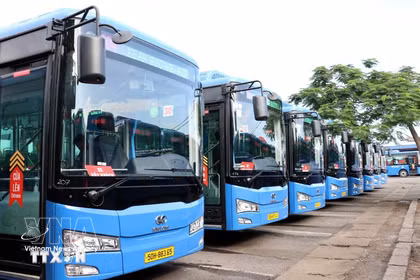 Free metro and bus rides offered in Ho Chi Minh City on the election day (Photo: VNA)