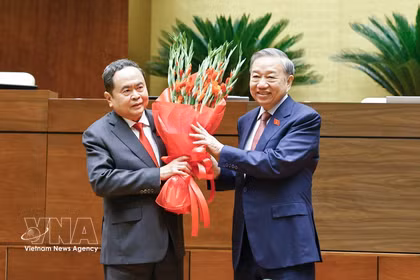 National Assembly Chairman Tran Thanh Man re-elected as top legislator