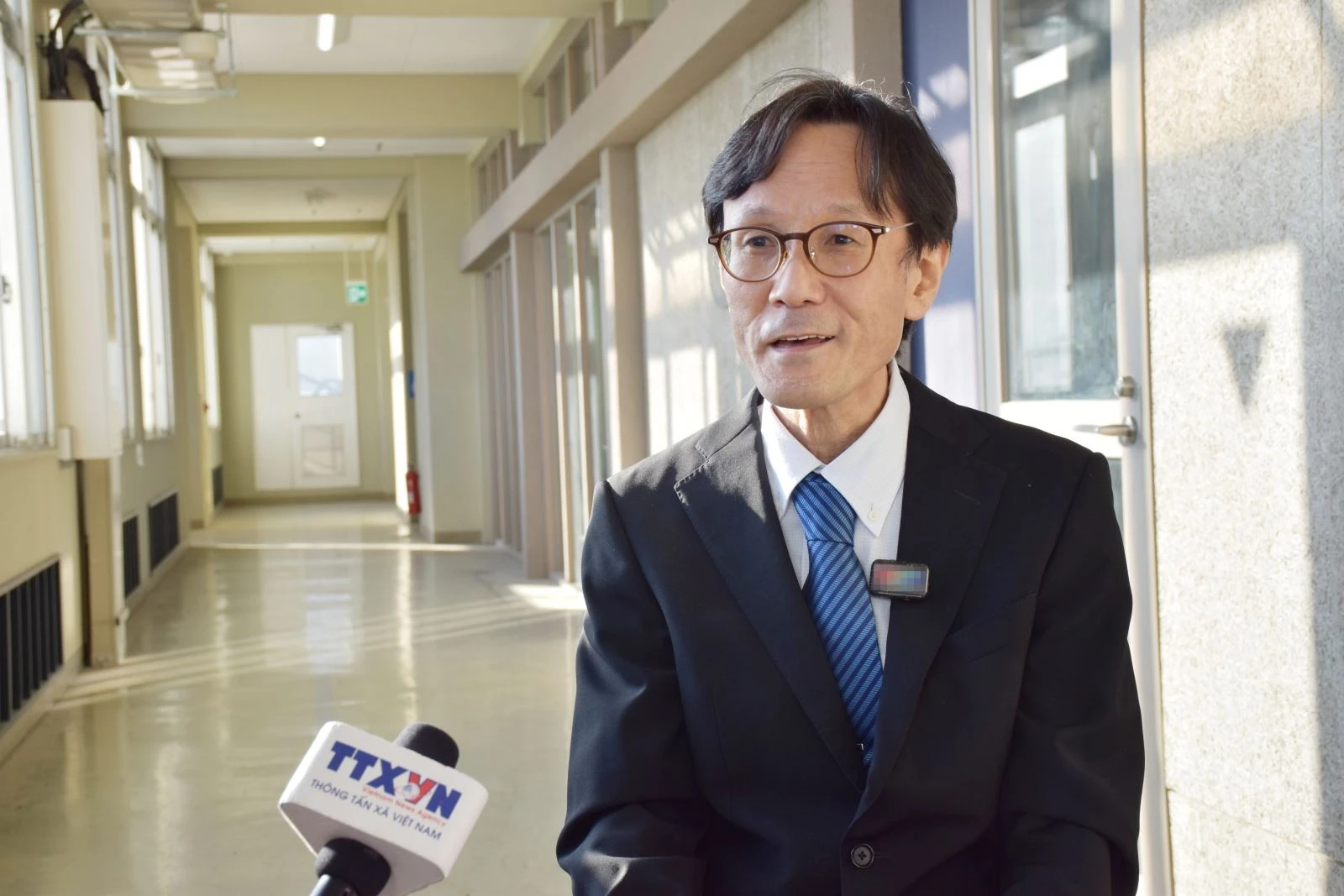 Professor Shimizu Masaaki from Japan’s University of Osaka (Photo: VNA)