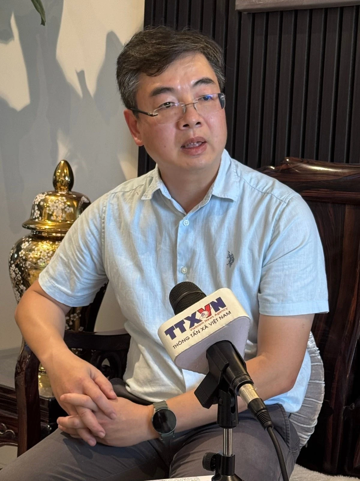 Prof. Nghiem Duc Long, Director of the Centre for Technology in Water & Wastewater at the University of Technology Sydney (UTS) (Photo: VNA)