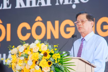 Nguyen Tan Tuan, former Chairman of the provincial People’s Committee and a deputy to the 11th, 12th and 13th legislatures. (Photo: VNA)