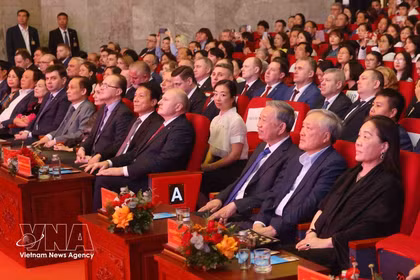 Party chief attends art programme highlighting Vietnam–Russia ties