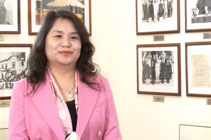 Dr. Nguyen Quynh Lien, member of the Presidium of the 10th VFF Central Committee and head of the VFF’s department for democracy, supervision and social criticism (Photo: VNA)