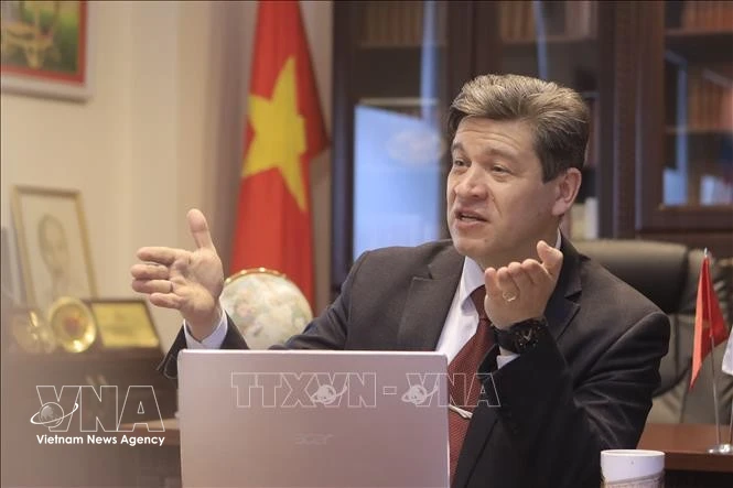 Prof. Vladimir Kolotov, Director of the Ho Chi Minh Institute at St. Petersburg State University (Photo: VNA)