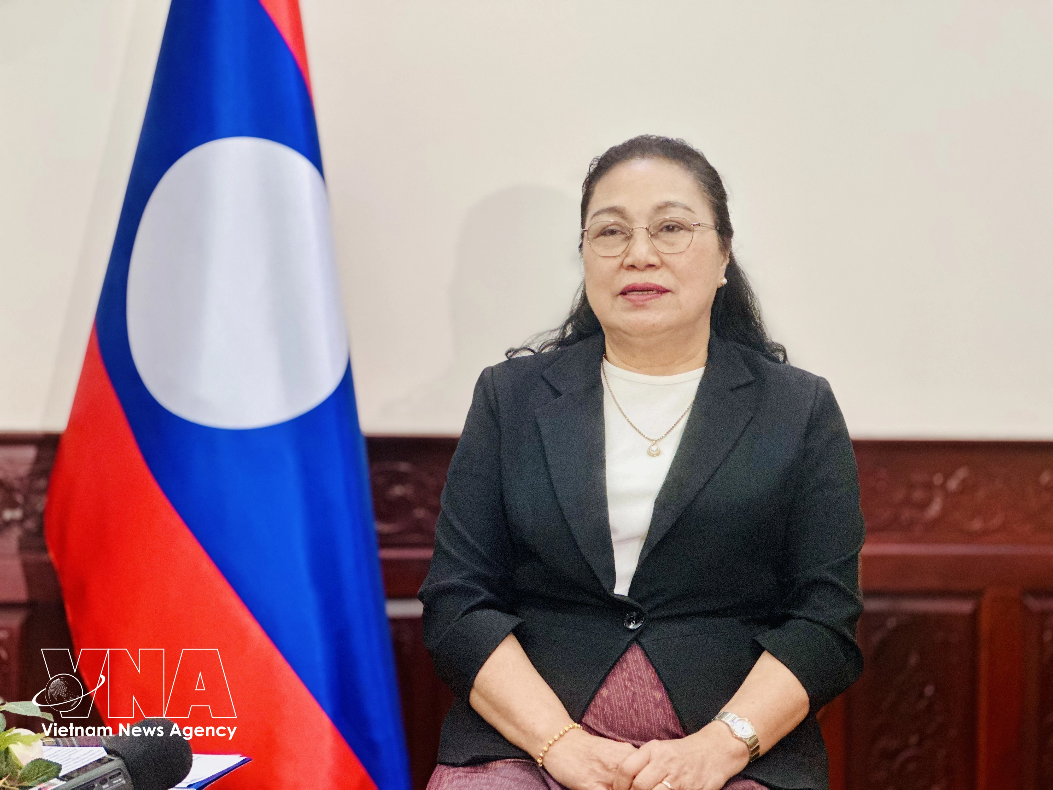 Lao Ambassador to Vietnam Khamphao Ernthavanh. Photo: VNA