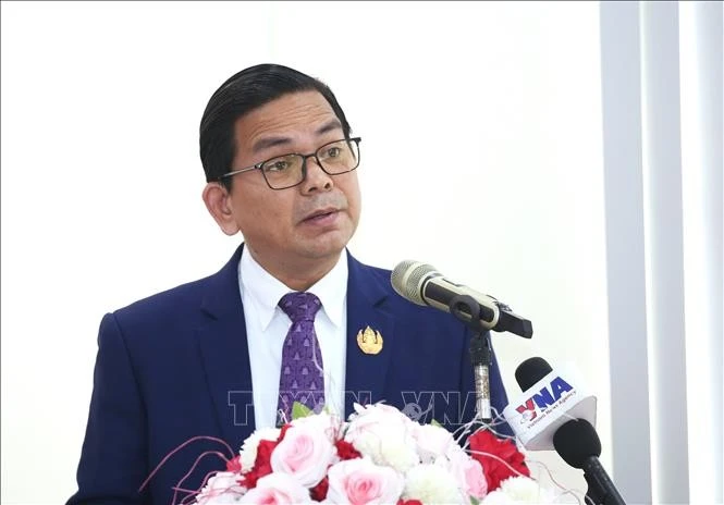 Dr. Kin Phea, Director of the International Relations Institute under the Royal Academy of Cambodia (RAC). (Photo: VNA)