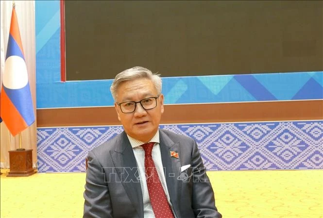 Lao Minister of Foreign Affairs Thongsavanh Phomvihane (Photo: VNA)