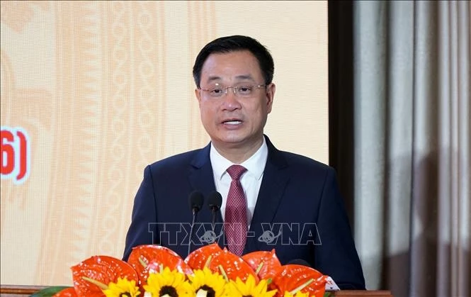 Le Ngoc Quang, member of the Party Central Committee, Secretary of the Da Nang Party Committee, and head of the city’s Party delegation to the 14th National Party Congress. (Photo: VNA)